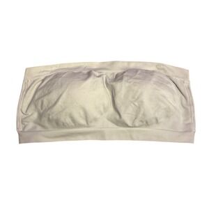 F.I.T Women White Strapless Underwire Bra Bandeau 36B